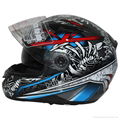 Double visor Full face helmet with high quality--ECE Approved 2