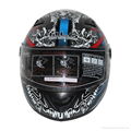 High quality ECE Approved Motorcycle double visor helmet with ECE Approved 3