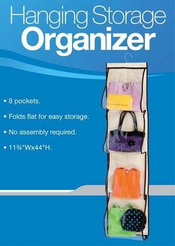 Hanging bag organizer