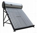 拉絲銀太陽能熱水器