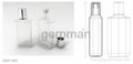 cosmetic thick wall lotion bottle series 2