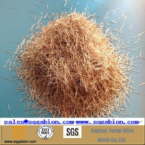 copper coated steel fiber