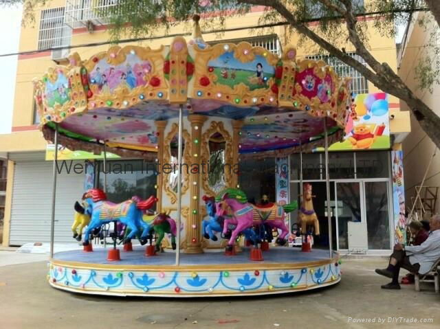wholesale for luxury musical family mini carousel for sale 2