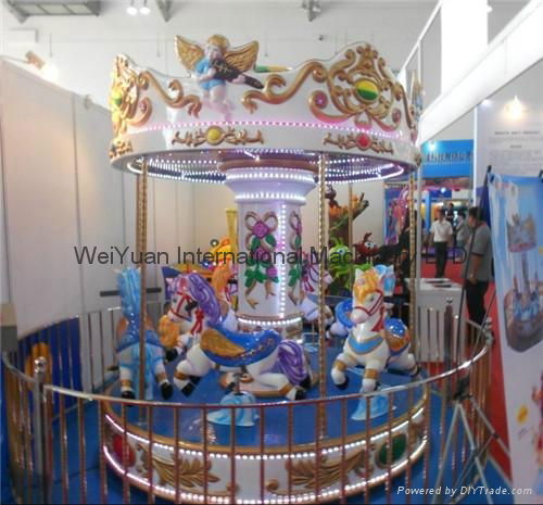 wholesale for luxury musical family mini carousel for sale