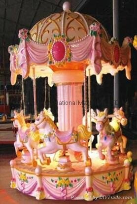 wholesale for luxury musical family mini carousel for sale 3