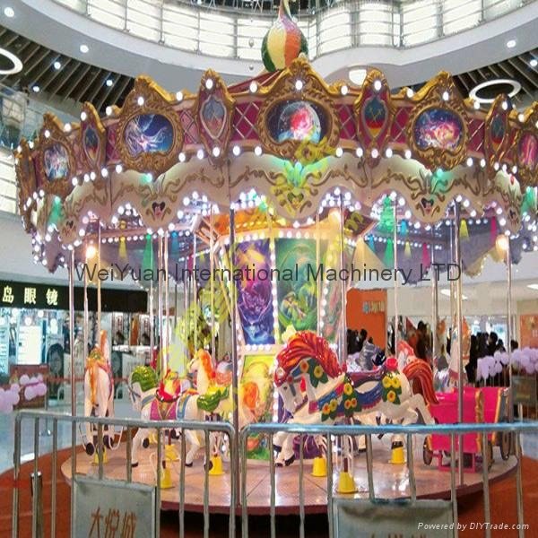 wholesale for luxury musical family mini carousel for sale 5