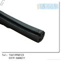 D Shape EPDM Extruded Adhesive Foam Rubber Seal Strip for Door 2