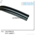 D Shape EPDM Extruded Adhesive Foam Rubber Seal Strip for Door 5