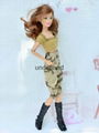 11.5" doll clothes barbie doll clothes doll dress 2