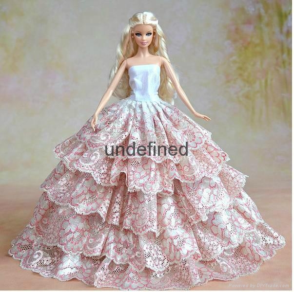 homemade barbie dresses