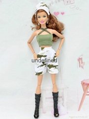 11.5" doll clothes barbie doll clothes doll dress
