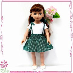 18" plastic doll toy