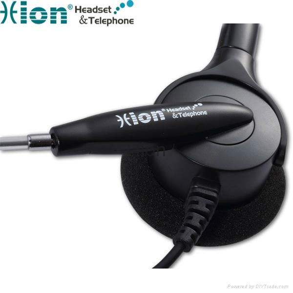 Comfortable Monaural Call Center Headset with Voice Tube 4