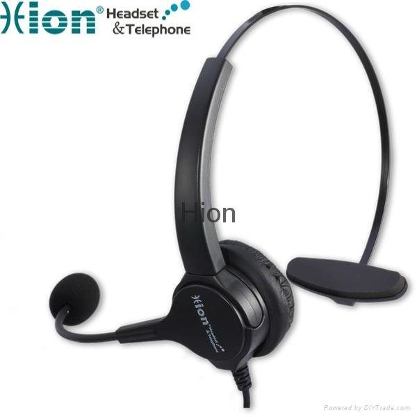 Comfortable Noise Canceling Microphone Call Center Headset  2