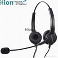 Binaural Noise Canceling Microphone Call Center Headset 5