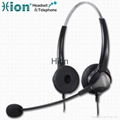 Lightweight Binaural Call Center Headset