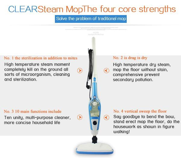 10 in 1 steam mop  2