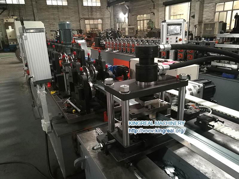KINGREAL high speed multi-sizes Studs & Tracks roll forming machine 4