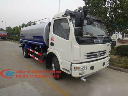 5000kg dongfeng water truck  5Ton water tank truck 3