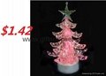  USB Christmas tree with 7 Colors promotional gift