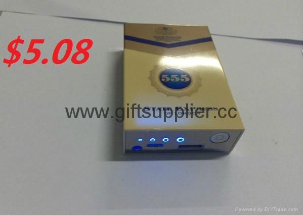 Cigarette 18650 Lithium Battery Portable Power Bank for Mobile Phones