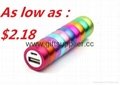 Novelty 18650 Lithium Battery Portable Power Bank for Mobile Phones