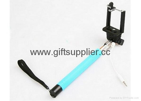 Wired Selfie Stick Monopod with Cable for Mobile Phone 3