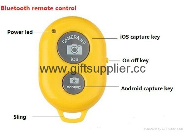 Wireless Monopod Bluetooth Selfie Stick for Mobile Phone 3
