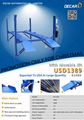 Chinese portable used 4 post car lift