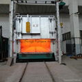 Energy-saving heat treatment  bogie-hearth resistance furnace