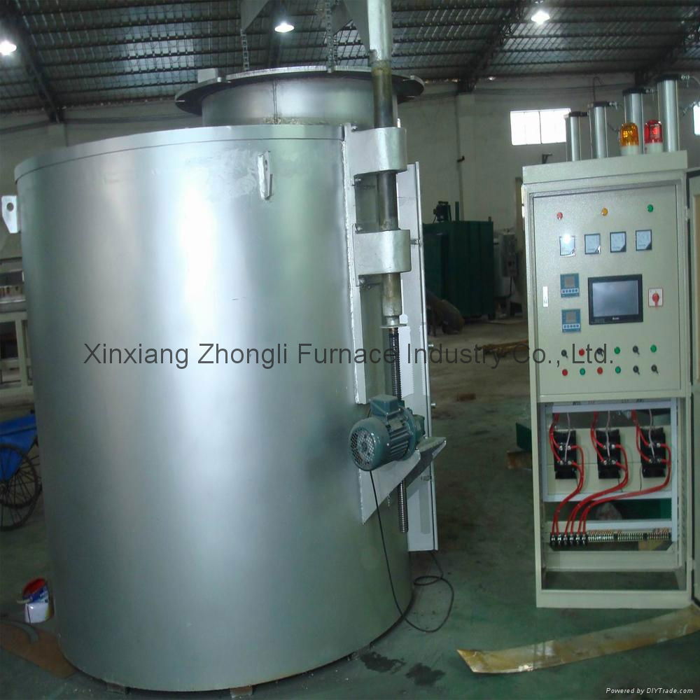 Good warm-keeping  heat treatment furnace pit type furnace  3