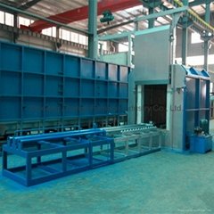 High quality Continuous Pusher Type Furnace Production Line for nonferrous metal