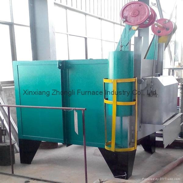 Vacuum nitriding batch-type electric furnace for wire 5