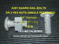 A307 guard rail bolts（double recessed）