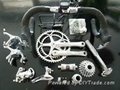 Dura Ace 7400 7402 7 speed Groupset NOS Complete with wheels
