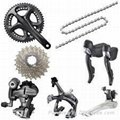 Dura Ace 7400 7402 7 speed Groupset NOS Complete with wheels 4