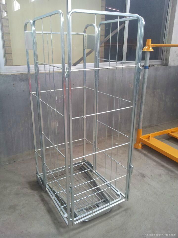 Custom Made Cheap Welded Collapsible Large Wire Mesh Container 4