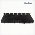 12 Slots Rack mount for Mini Media Converter with Dual Redundant AC or DC Power