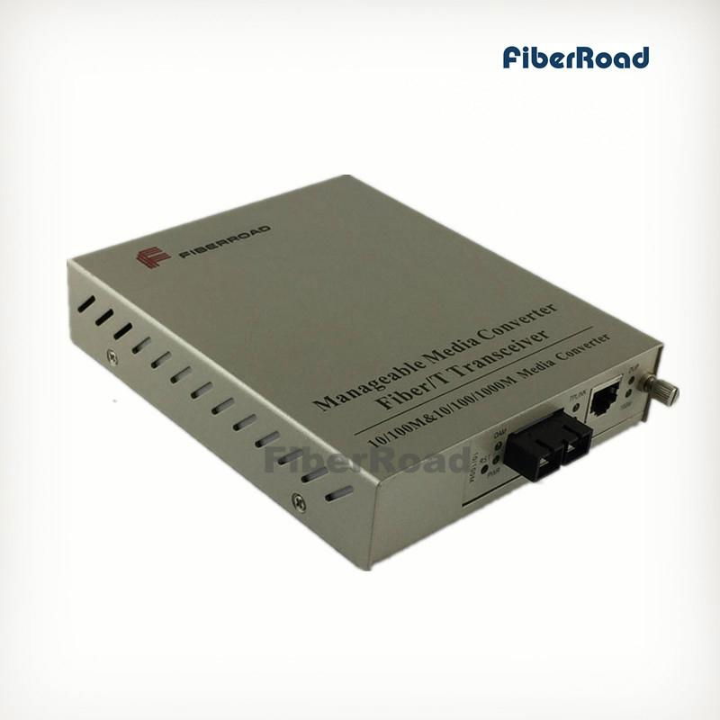 100M One to One Managed FE Fiber Media Converter