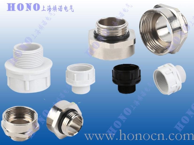 上海煥諾電氣HONO黃銅鍍鎳增擴變徑 尼龍變徑環 不鏽鋼增擴環 2