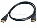 1M High speed Gold Plated Plug Male-Male HDMI Cable 1.4 Version w Nylon Cable 5