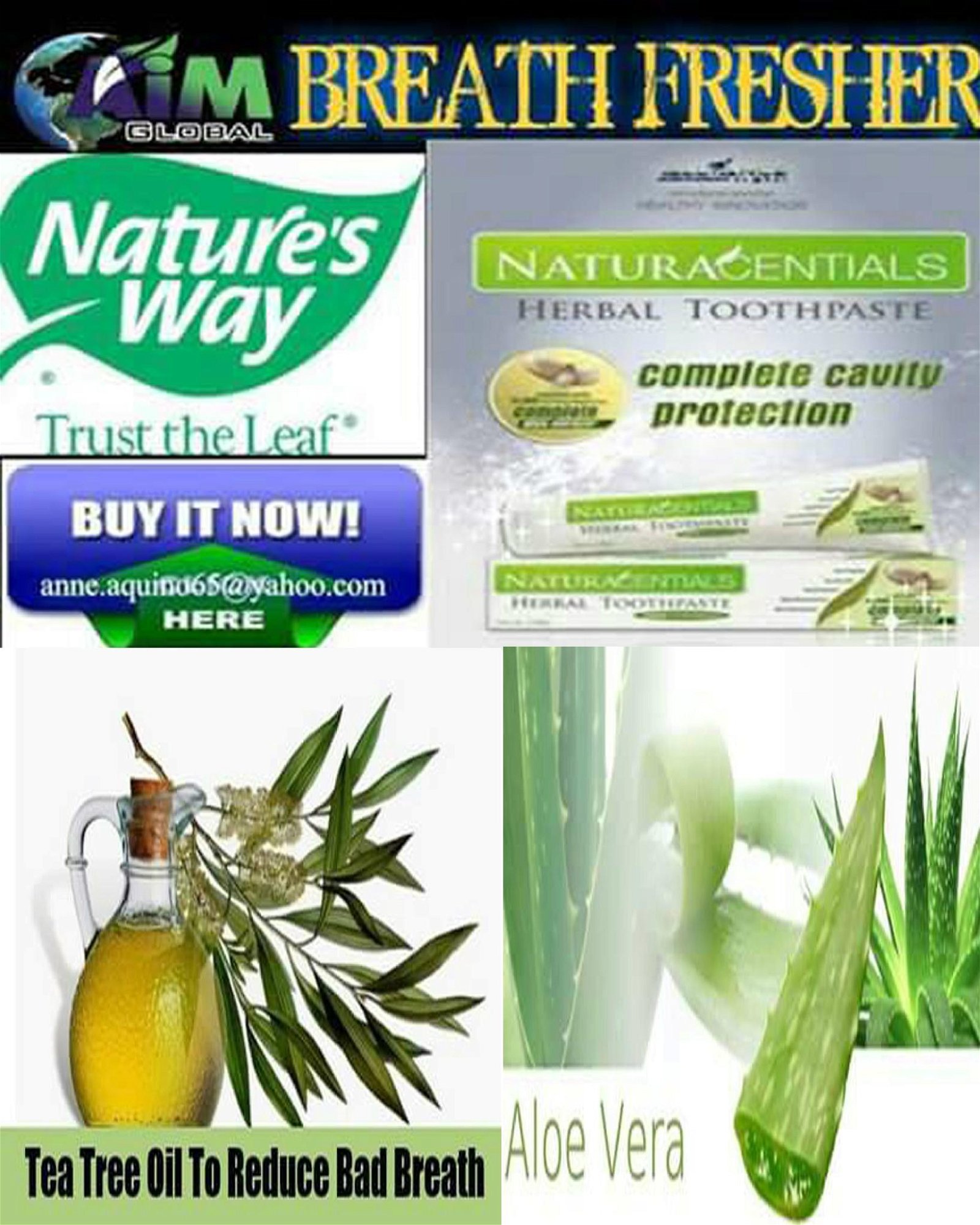NATURACENTIAL TOOTHPASTE