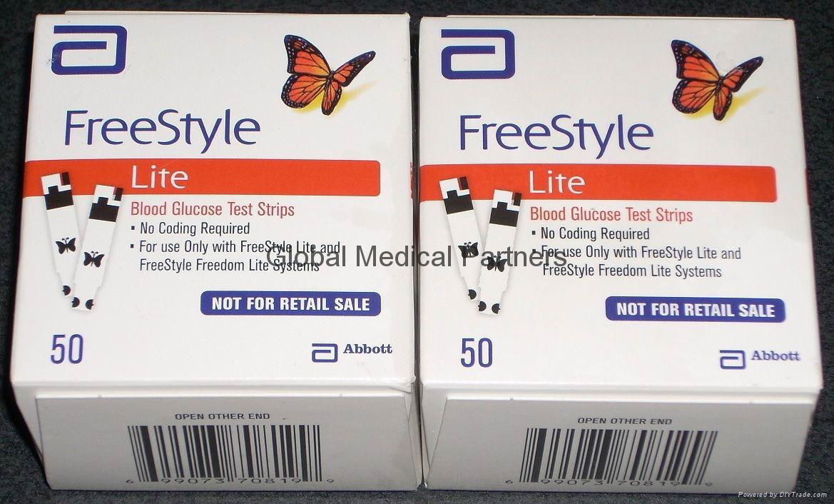 100 count Freestyle Glucose Test Strips