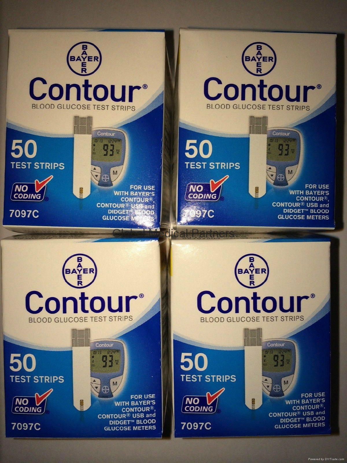 Bayer Contour Blood Glucose  Test Strips