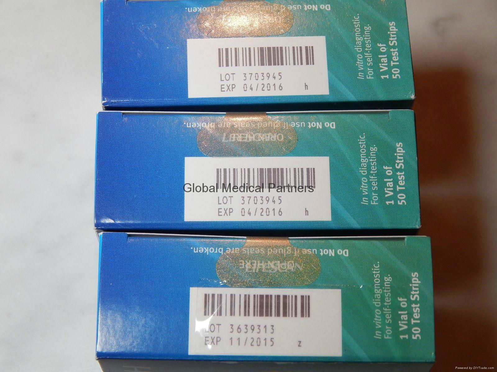 One Touch Ultra blue test strips