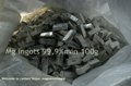 Sell magnesio en lingotes 99,9%min for aluminium alloying casting