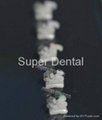 Orthodontic Sapphire Mono-Crystalline Clear ceramic bracket 2