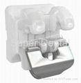 Orthodontic Sapphire Mono-Crystalline Clear ceramic bracket 1