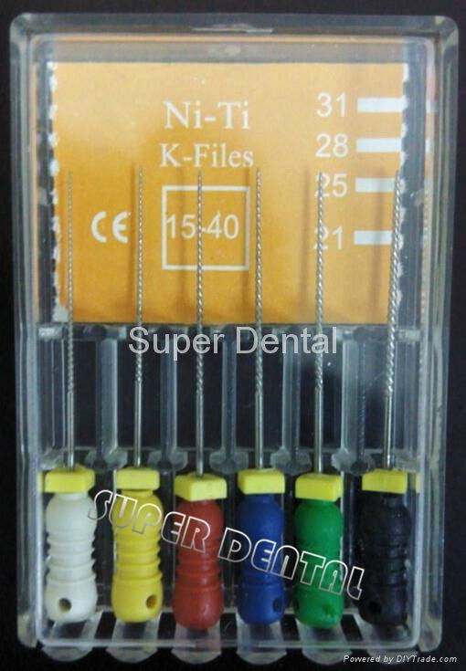 Endodontic NiTi Hand Use Manual K file