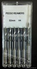  Dental Endo Stainless Steel Files Pesso Drills Glidden Burs enlarger reamer